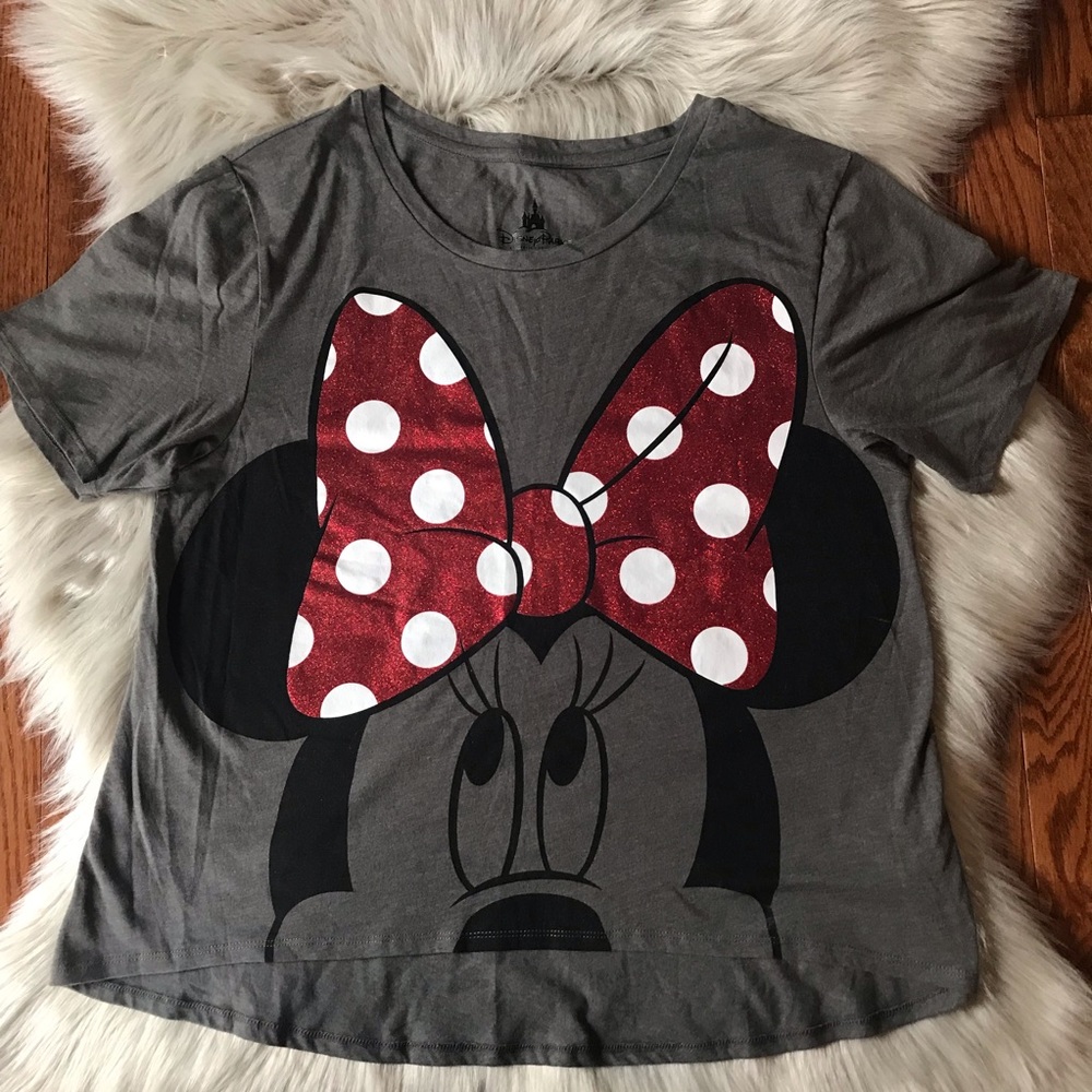 💫Disney Parks Minnie Mouse Bow Tee💫